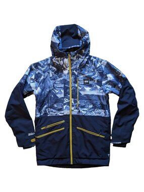 Picture Organic Stone Ski Snowboard Jacket Imaginary World Blue Small